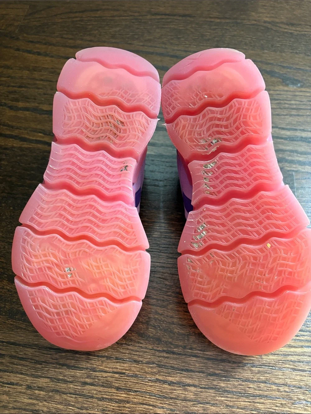 Reebok Pink and Purple Girls' Athletic Sneakers